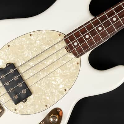 2012 Ernie Ball Music Man PDN Classic StingRay 4 - Gilded White | USA Limited Edition 1 / 200 Bass 4-String Matching Headstock & Neck Gold Hardware Active / Passive | OHSC image 18