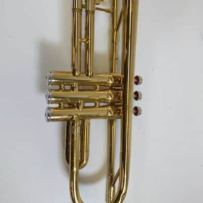 King Cleveland 600 Trumpet with case/MP, USA, Very Good Condition, No Top-Hook image 8