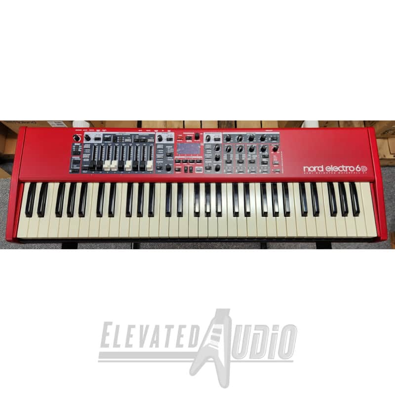 Nord Electro 6D SW61 Semi-Weighted 61-Key, B-Stock, MINT Condition, Full Manufacturer's Warranty image 1