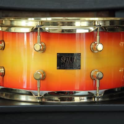 Spaun Custom Maple Snare 13x7 image 4