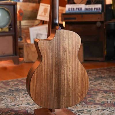 Eastman AC222CE Sitka/Ovangkol Grand Auditorium Cutaway Guitar w/Pickup #7484 image 5