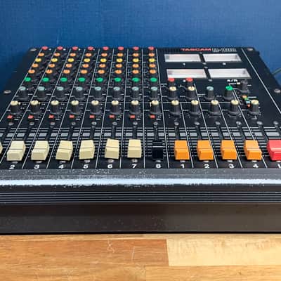 Tascam M-208 Tabletop 8 Channel Analog Audio Mixer - Warm Pre Amps image 4