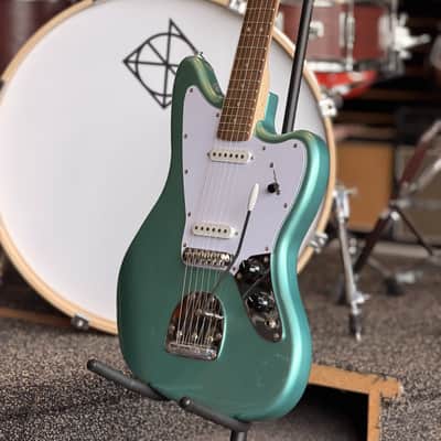 Squier by Fender Limited-Edition Affinity Series Jaguar Electric Guitar, Mystic Seafoam Green image 3