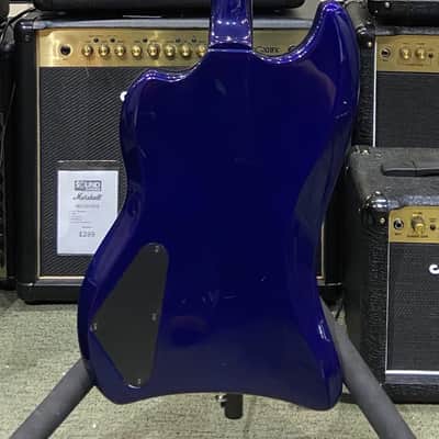 DEARMOND BY GUILD JET-STAR 80'S BASS GUITAR, BLUE, MADE IN KOREA, USED image 7
