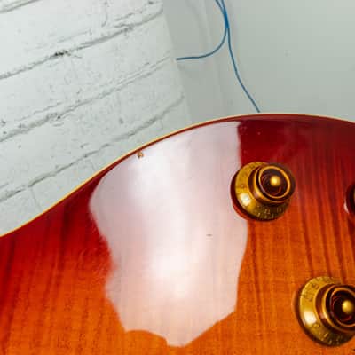 Epiphone Les Paul Standard Flame Top Cherry Sunburst image 8
