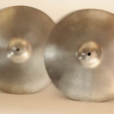 Ludwig Paiste 15" Hi-Hat Cymbals, No Waves, No bends, No Cracks, No Edge Chips / INSPECTED & TESTED image 9