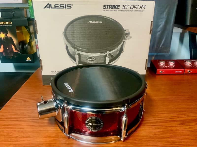 Alesis STRIKE 10" Dual-Zone Mesh Head/ 1 Year Manufacture Warranty/ Authorized Alesis Dealer image 1