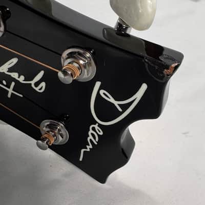 Dean Bret Michaels BM The Player Acoustic Guitar 2011 - Black Flames image 14