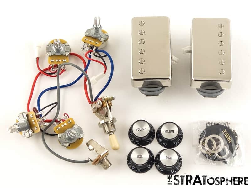 USED Epiphone SG Standard Probucker 2 & 3 PICKUPS POTS KNOBS CTS. image 1