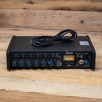Shure M367 (M-367) Portable AC/DC 6-Channel Mic Mixer Remote U285048 image 2