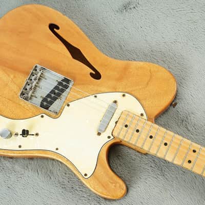 1968 Fender Telecaster Type 1 Thinline, Mahogany + OHSC image 9