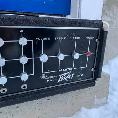 1970's Peavey PA 200 Power Module 240 [Fully Serviced] [Excellent Guitar/Bass Amp] image 3