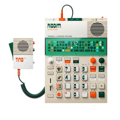 Teenage Engineering EP-40 Riddim & Ting Desktop Sampler & Mic Bundle image 1