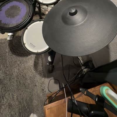 Roland TD-17KVX2 V-Drum Kit with Mesh Pads 2022 - Present - Black image 4