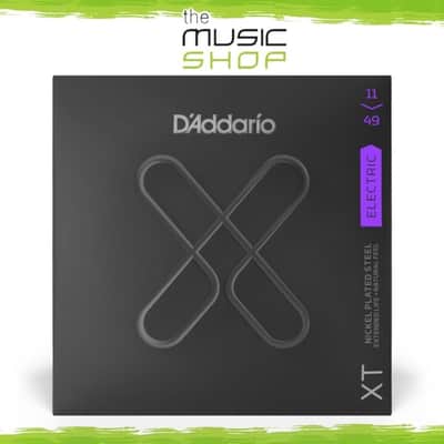 D'Addario XT 11-49 Medium Coated NPS Electric Guitar Strings - XTE1149 image 1