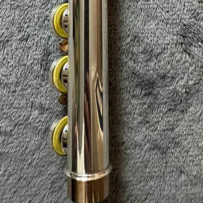 Pearl Belsona PF-200 Silver-Plated Concert Flute w/ Original Case & Cleaning Rod – Japan image 10
