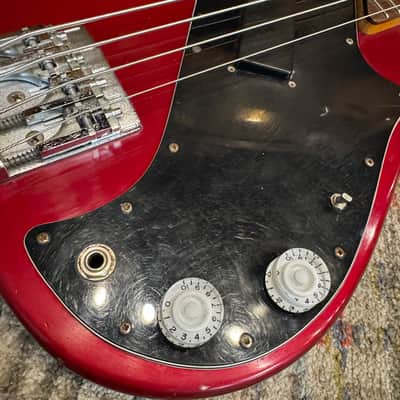 Gibson Victory Standard Bass 1981 - 1985 - Candy Apple Red image 5