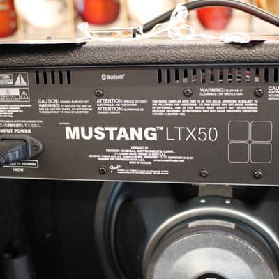 Fender Mustang LTX50 50-Watt 1x12" Digital Modeling Guitar Amplifier Combo Black image 5