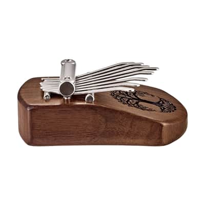 Meinl Sonic Energy Mini Kalimba, C Major, Tree of Life Design, Black Walnut image 4