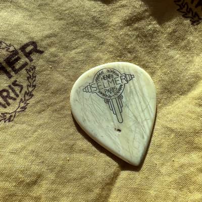 Antique Vintage Selmer Phenolic Gypsy pick Manouche Django Reinhardt Rare image 12