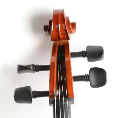4/4 Full-Size Retro Acoustic Cello Bundle - Professional Basswood Cello with Case, Bow, Rosin & Accessories for Adults & Beginners image 4