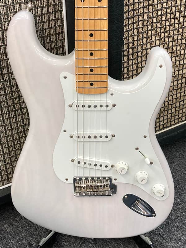 Fender American Original '50s Stratocaster with Maple Fretboard 2018 - 2022 - White Blonde