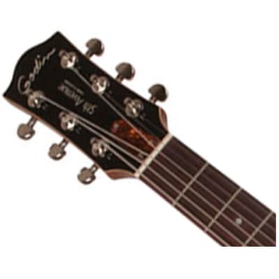Godin 5th Avenue P90 Hollowbody Electric Guitar - Cognac Burst - Open Box image 4