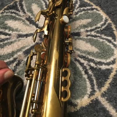 EXCELLENT KING 1945 ZEPHYR  SN2738XX ALTO SAXOPHONE ORIGINAL LAC. 3 RINGS TECH SERVICED READY TO PLAY DOUBLE SOCKET NECK SN MATCH KING CASE imagen 23