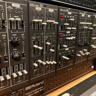 Roland System 100m 4 Cabinet System w/ Rare Modules & Extras - Pro Serviced image 5
