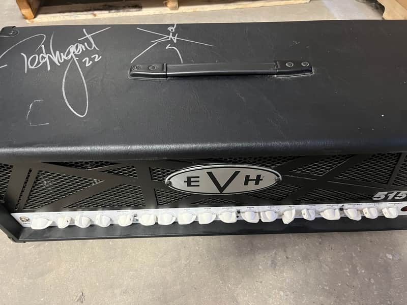 EVH 5150 III 100-Watt Head 2010s Black Owned/Autgraphed by Ted Nugent image 1