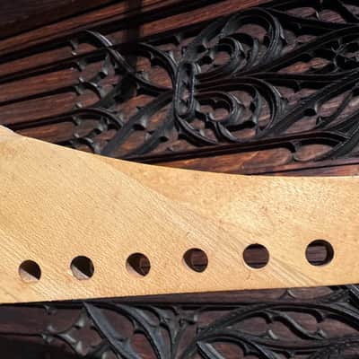 1988 Gibson Explorer guitar neck. NOS. Ivoroid fingerboard and headstock overlay. Custom NAMM guitar unfinished!!! image 2