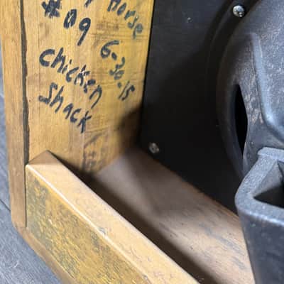 Black Volt 1x12 Crazy Horse Guitar Cabinet 2015 - "Chicken Shack" image 4