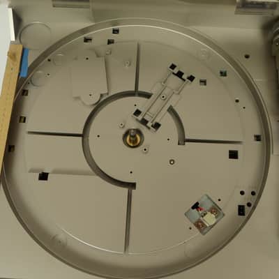 1983 Denon DP-11F Fully Automatic Direct Drive Turntable W/ Original Box image 7