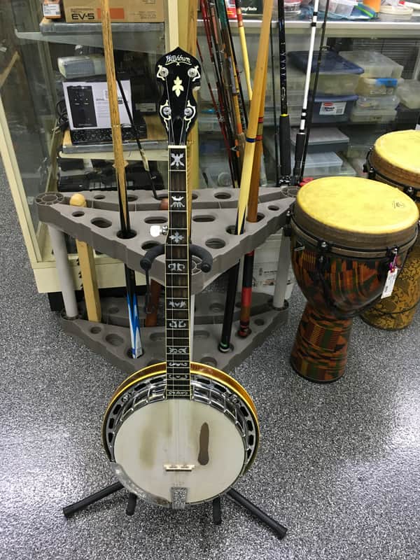 Washburn B16  5-String Banjo 1970's - Sunburst image 1