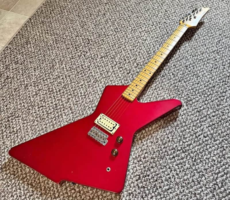 Ibanez DT150 Destroyer 1983 - Fire Engine Red w/OHSC image 1