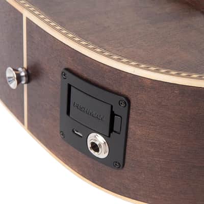 Vintage 'Viator' Paul Brett Electro-Acoustic Travel Guitar ~ Antiqued image 6