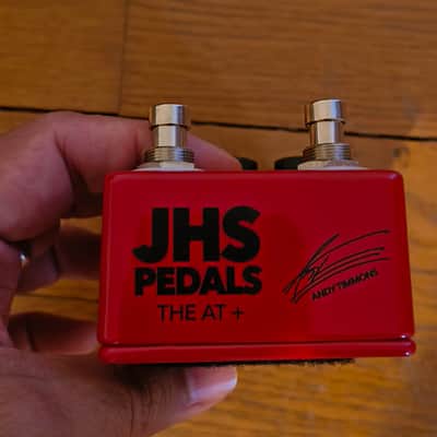 JHS pedals AT+ 2020s - Red with Andy Timmons autograph image 3