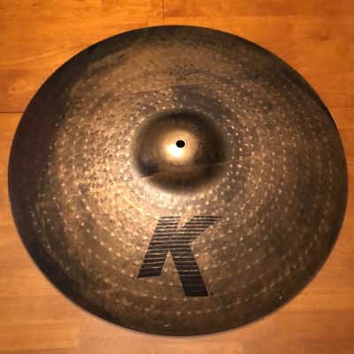 Zildjian 20" K Custom Dry Ride Cymbal Old Font image 1
