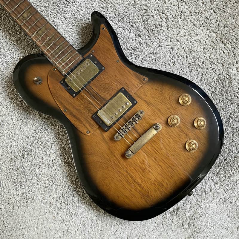 Unknown Keith Signature Single Cut Electric Guitar, Brown Burst