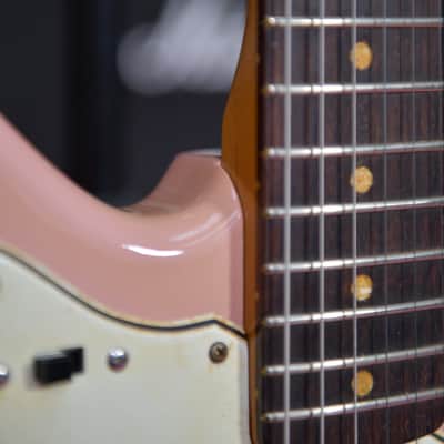 Noizemaker Jazzmaster Shell Pink Montys Pickups Spitfire Pickguard Mastery image 11