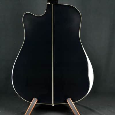 Takamine GD-30CE 12-string acoustic-electric guitar - Black image 9