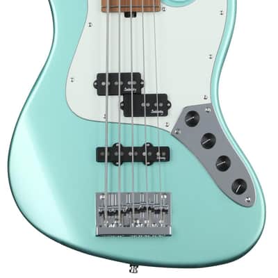 Sadowsky MetroExpress 21-Fret Hybrid PJ 5-string Bass - Sage Green Metallic image 1