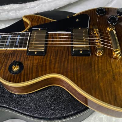NEW! Gibson Dealer Select Custom Shop Les Paul Custom AAAAA Flamed Curly Maple Top - Authorized Dealer - Curly Monster Flame! WOW! 9.4 lbs - G07389 image 11