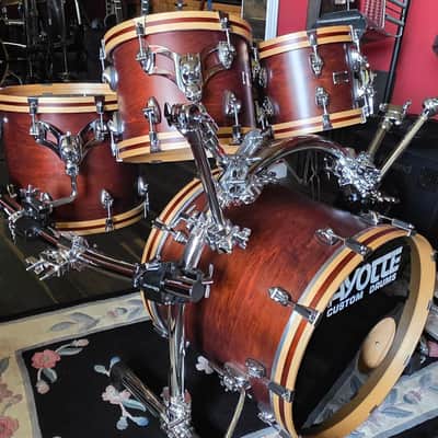 Ayotte Custom Wood Hoops 1990's Ray Ayotte Era - African Walnut Satin image 2