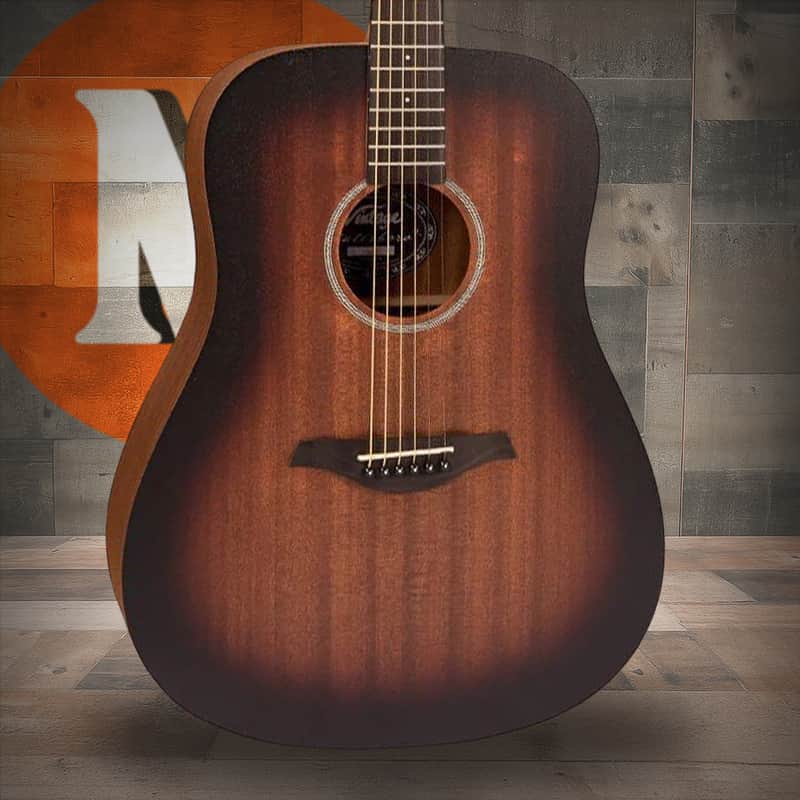 Vintage Statesboro Dreadnought Acoustic Guitar - Whisky Sour (V440WK) image 1