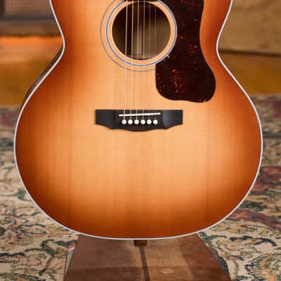 Guild F-40 Standard Sitka/Mahogany Pacific Sunset Burst Jumbo Acoustic Guitar #0068 image 6