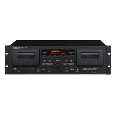 Tascam 202MKVII Double Cassette Deck with USB Port image 1