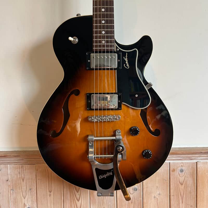 2010s Godin Montreal Premiere Sunburst