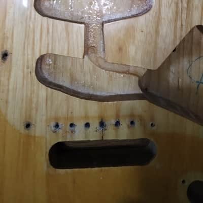 1975 Fender Stratocaster body - Natural image 7