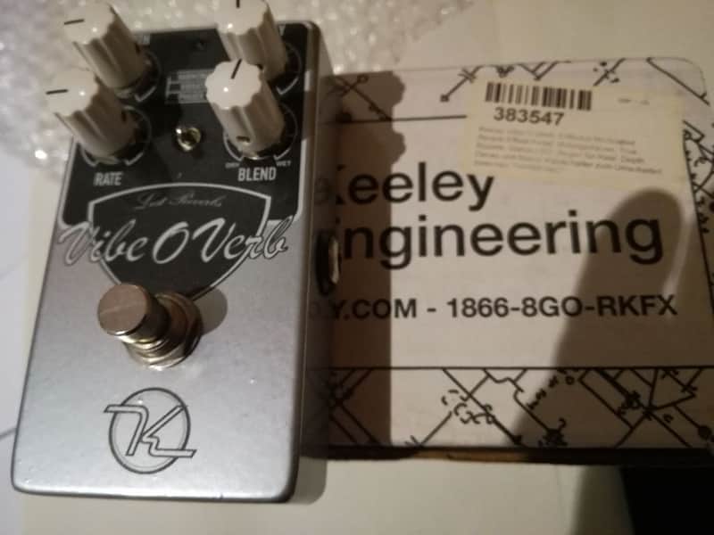 Keeley Vibe-o-verb reverb + modulations image 1